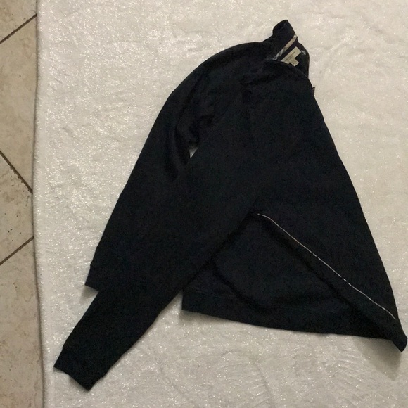 AUTHENTIC BURBERRY MEN NAVY BLUE PULLOVER SWEATER - Picture 4 of 6